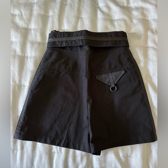 NWOT HERMES HIGH WAISTED SHORTS IN BLACK. 2023 collection. SIZE 36/US 4 - Picture 10 of 10
